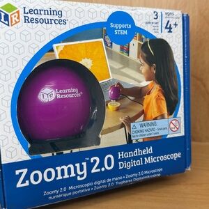 Learning Resources Zoomy 2.0 Handheld Digital Microscope